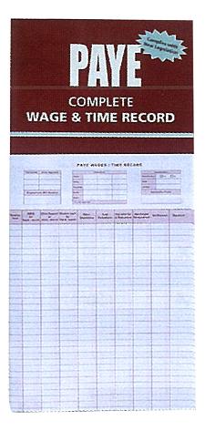 TIME & WAGES BOOK DRIVERS COLLINS P8